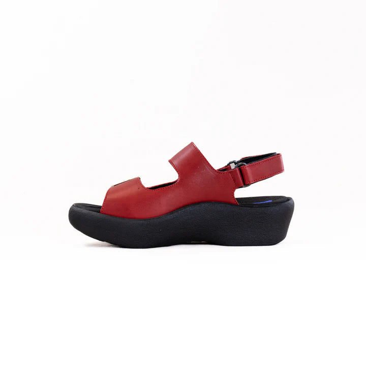 Wolky Fortune Red Leather