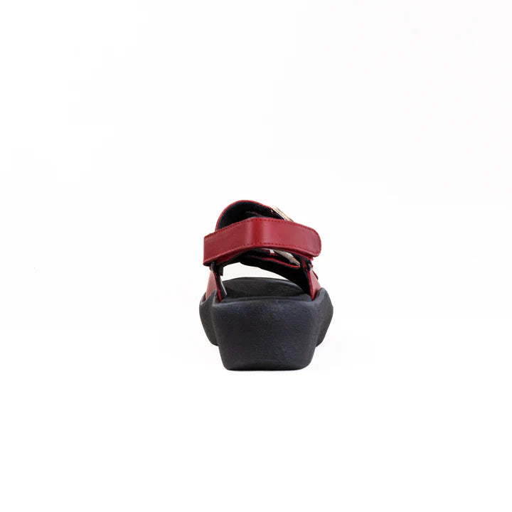 Wolky Fortune Red Leather