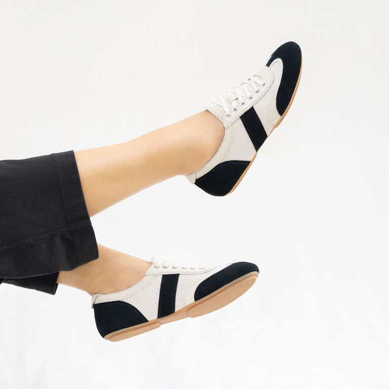 Dansko Milana Black/vanilla Suede