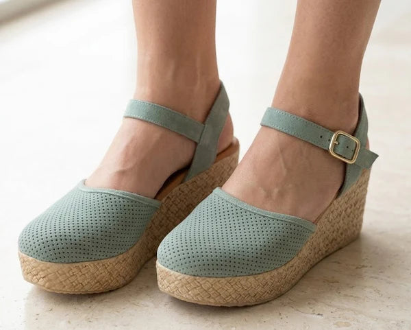 Eric Michael Forest Mint Suede