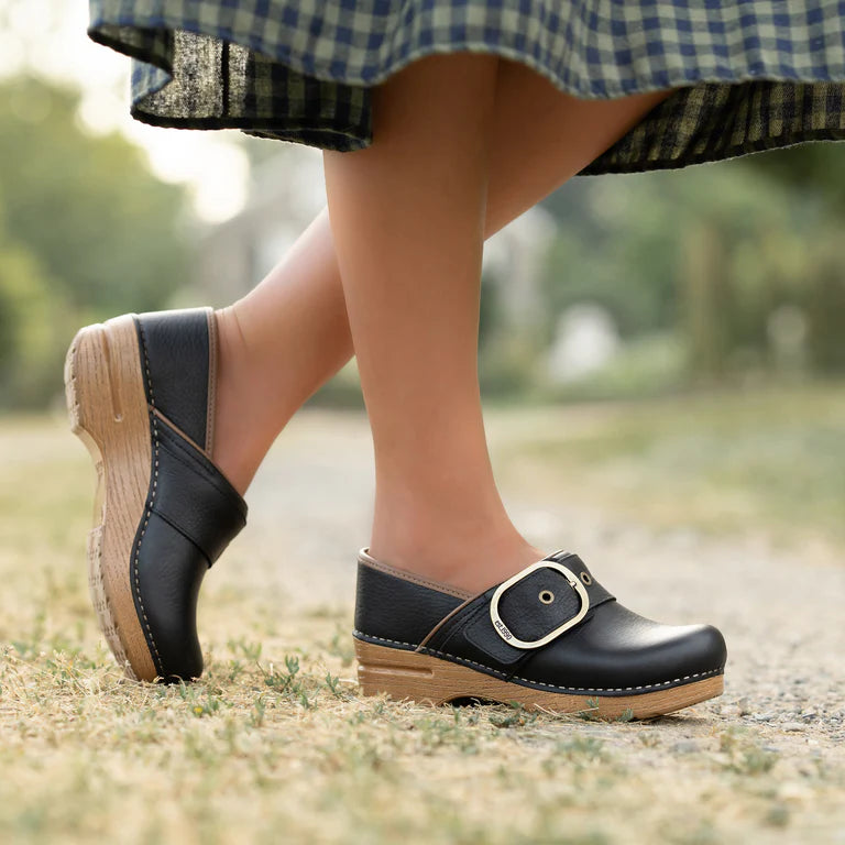 Danskp Pearson Black Tumbled Leather