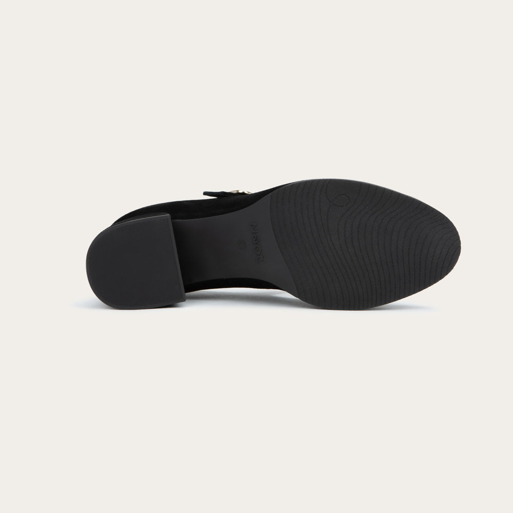 Naot Simile Black Suede