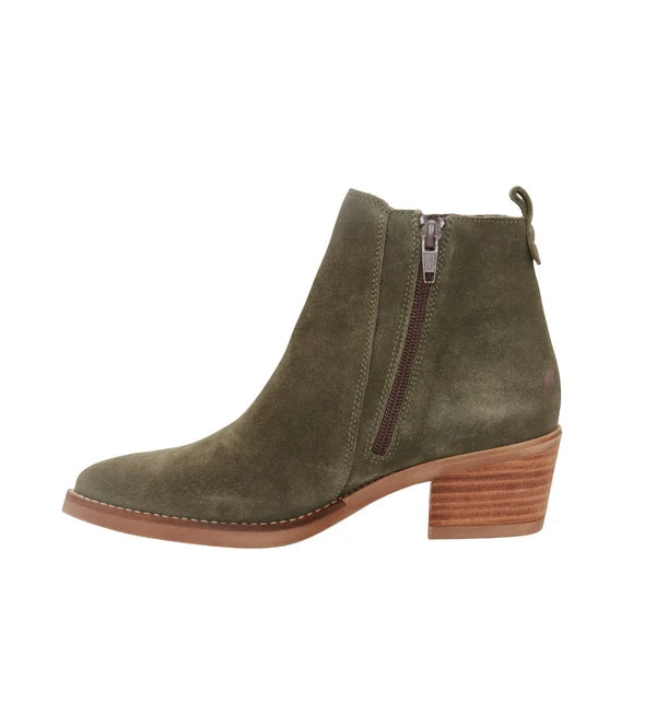 Eric Michael Sahara Green Suede