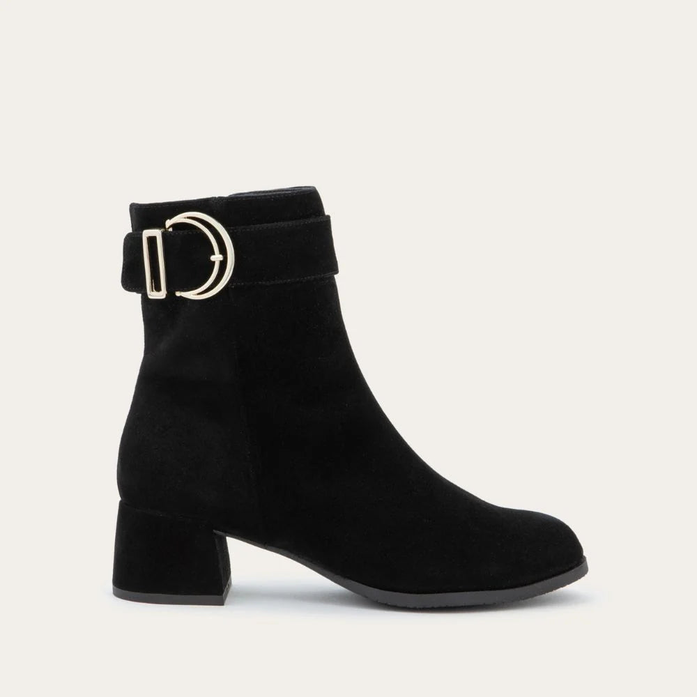 Naot Verse Black Suede