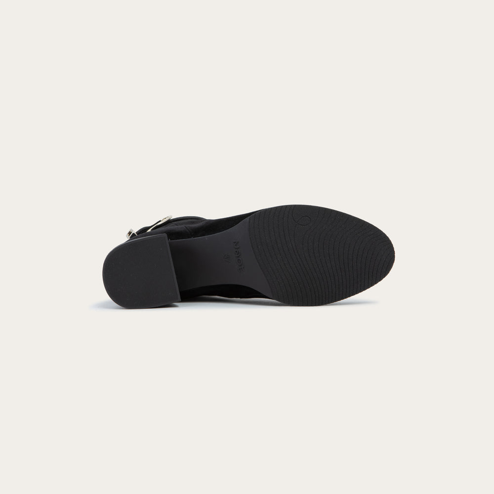 Naot Verse Black Suede