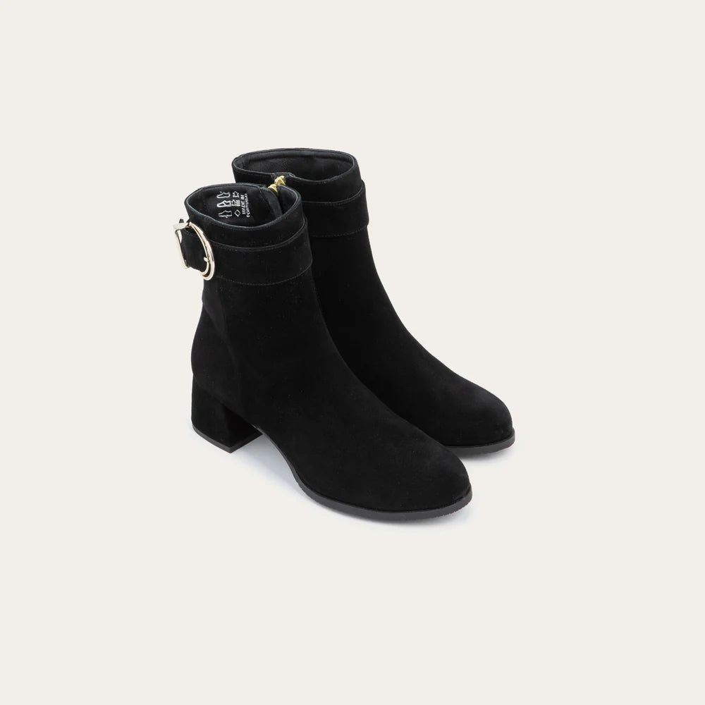 Naot Verse Black Suede