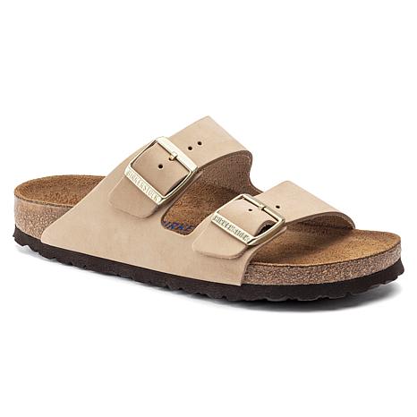 Birkenstock Arizona Sandcastle Nubuck Soft Footbed