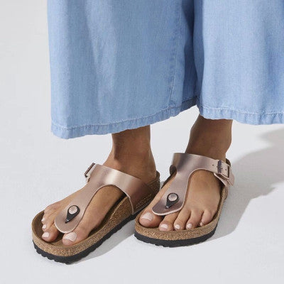 Birkenstock Gizeh Copper Birko-Flor
