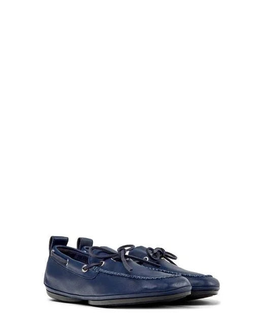 Camper Right Nina Moc Blue Leather