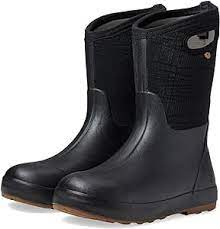 Bogs Kids' Classic II Black Cracks