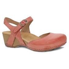 Dansko Tiffani Coral Milled Burnished