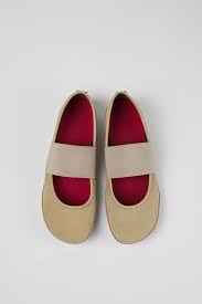 Camper Right Nina Beige Nubuck