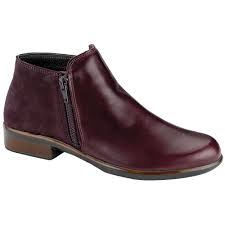 Naot Helm Bordeaux Leather/Violet Suede