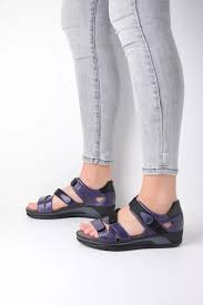 Wolky Desh Purple Leather