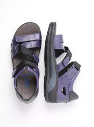 Wolky Desh Purple Leather