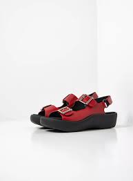 Wolky Fortune Red Leather