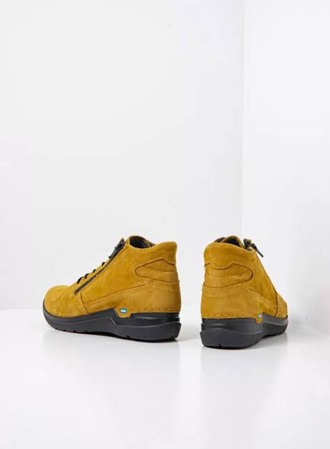 Wolky Why Mustard Nubuck