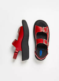 Wolky Fortune Red Leather