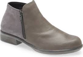 Naot Helm Foggy Gray Leather/ Smoky Gray Nubuck