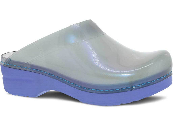 Dansko Sonja Translucent Sky Blue – Footprints Ann Arbor