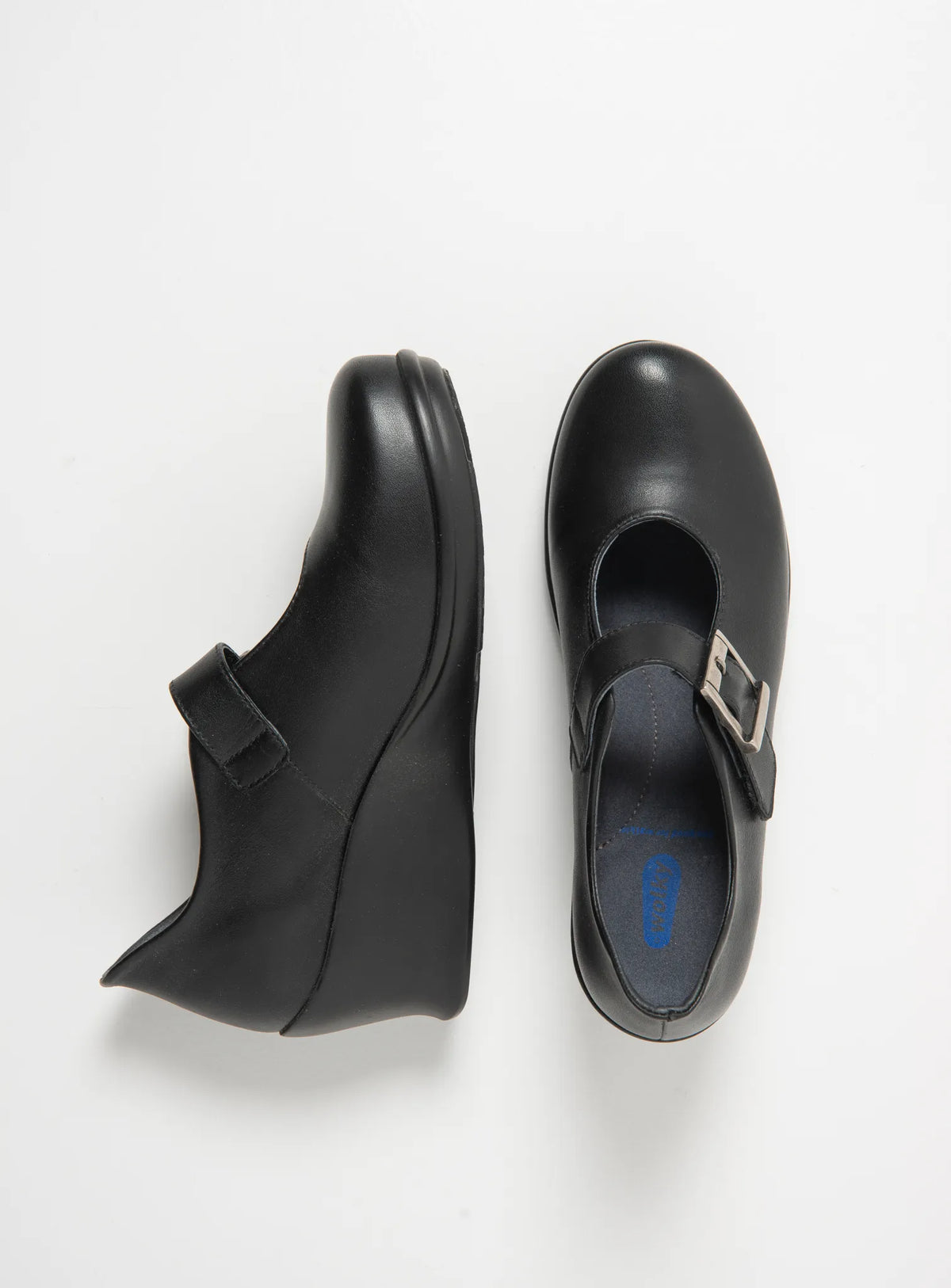 Wolky Tosca Black Leather