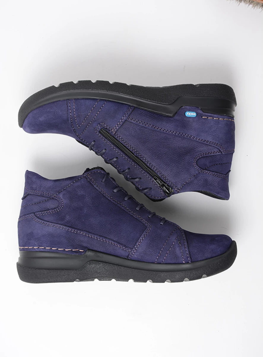 Wolky Why Purple Nubuck