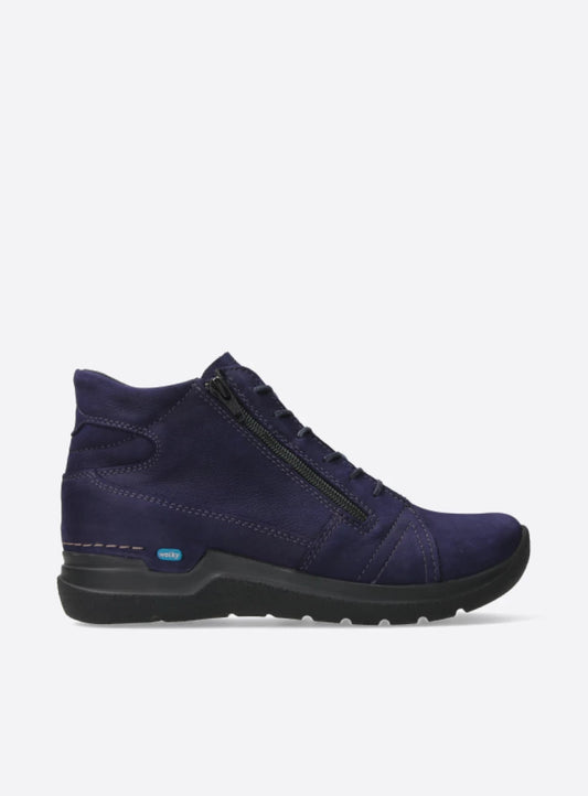 Wolky Why Purple Nubuck